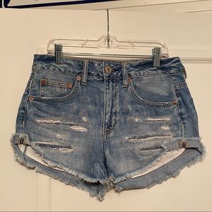 American Eagle Hi-Rise Festival Jean shorts, size 4